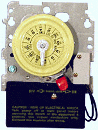 Intermatic Mech. 208/277v w/Heater Delay (DPST) (T104M201)
