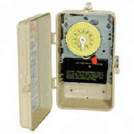 Inermatic 208/277v Timer Indoor/Outdoor, Plastic, Beige (T104P3)