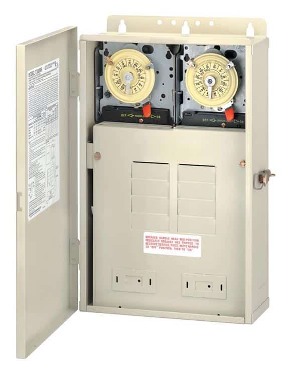 Intermatic Single Timeclock T104/T106 Subpanel, 100Amp, 220v (T30604R)