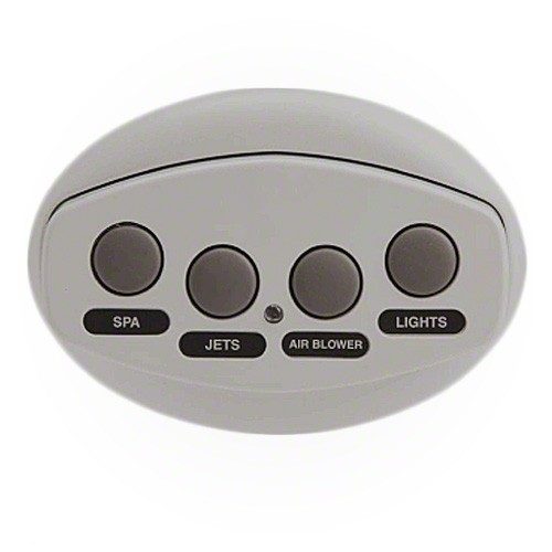 Pentair Intellitouch iS4 4-Function Spa-side Remote, Gray, 150 ft cord (520095) use (521888)