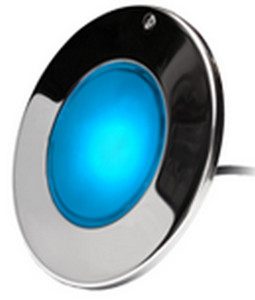 ColorSplash LED Pool Light, 120v, Polished Rim, 30 ft. Cord (LPL-F1C-120-30-P)