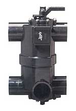 Jandy® NeverLube Backwash Valve with unions for DEL Filters (8034J)