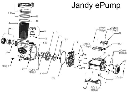 Jandy ePump Parts