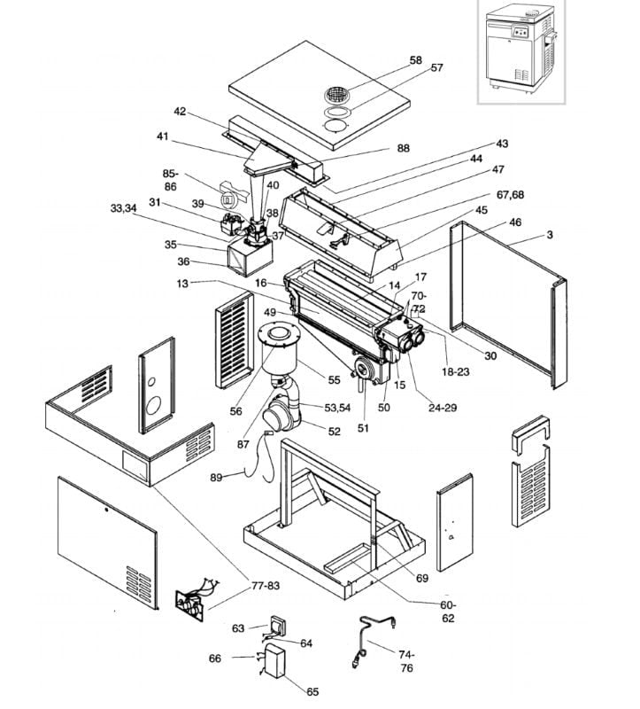 Jandy/Laars Hi E2 Hi E2R Heater Parts