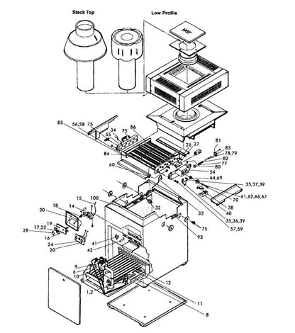 Jandy/Laars Series One EPG EPM Heater Parts