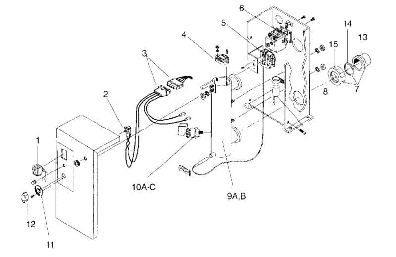 Jandy/Laars Telstar Spa Heater Parts