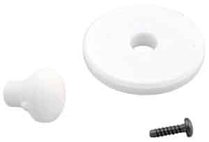Jandy® Ray-vac™ side wheel kit, white (R0378900)
