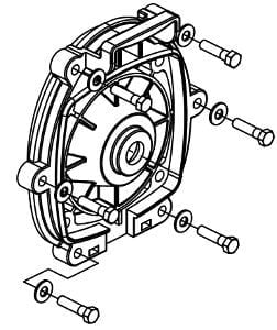 Jandy® FHPM FloPro & VS FloPro Pump Backplate Kit, All (R0479500)
