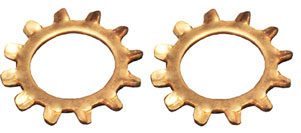 Pentair Jet Vac Pool Cleaner, Lock Washer for Roller Arm, 2 Pack (JV61)