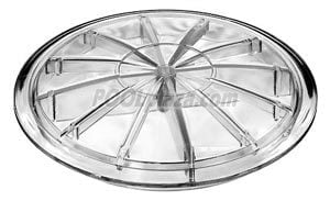 Wet Institute 6 in. Clear Pump Lid (V65-100)