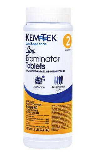 Kem-Tek 1.5lb 1 inch Bromine Tablets (652034144) use (26309057601)