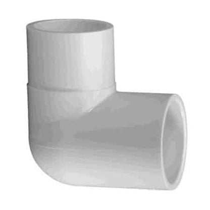 Lasco Standard 90 Degree Elbow, PVC, 1-1/4 in., 1 in., (409-012)