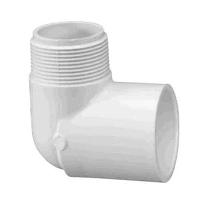 Lasco Standard 90 Degree Elbow, PVC, SxT, 1 in. (410-010)