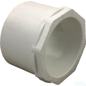 Lasco Reducer Bushing Slip x Slip, PVC, 2-1/2 x 2 in., S by S (437-292)