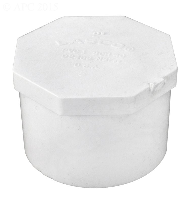 Lasco Plugs Slip, PVC, 2 in. (449-020)