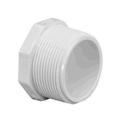 Lasco Plug MPT, PVC, 1-1/2 in. (450-015)