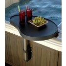 Spa Caddy, Swivel Mount Tray, 27 in. x 19 in. black plastic (SC) (SPACAD)