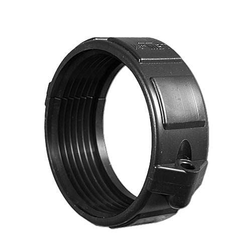 Magic Plastics Pump Split Nut, 1.5 in. Fem. Buttress Thr., Small Flange w/Screws (0121109015)