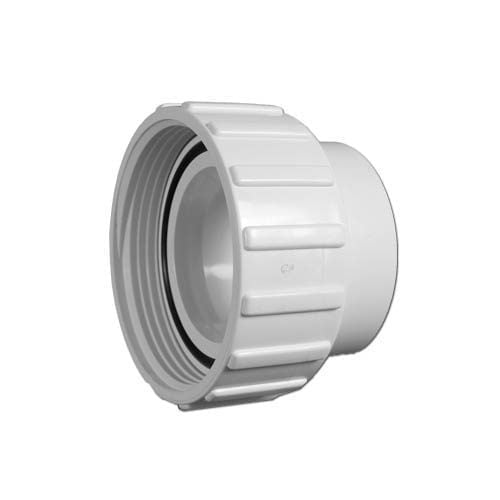 Magic Plastics Pump Half Union w/O-ring, 2" S x 2" FBT (0602-20)