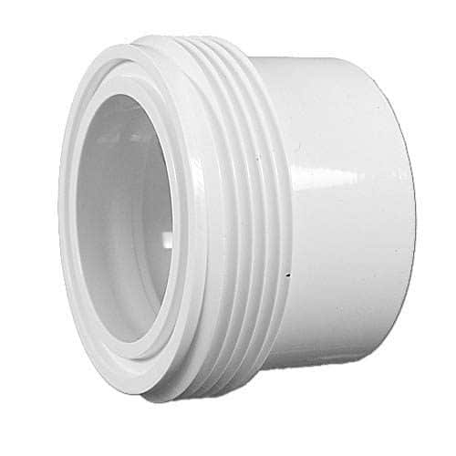 Magic Plastics Heater Union Half, Buttress Thr. 2 in. S x 2 in. MBT, w/Split Nut & O-ring (0611-20)