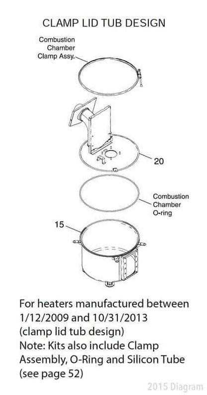 Pentair MasterTemp Burner Parts