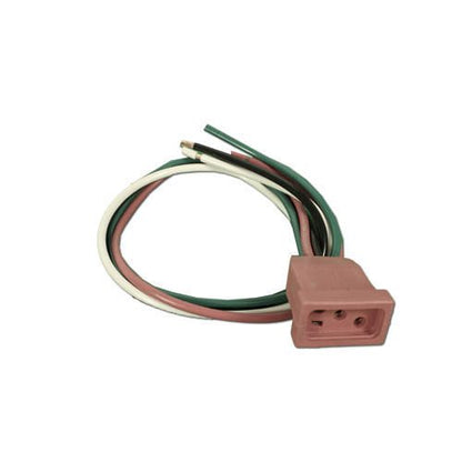 Wiring Receptacle, 4 Pin Amp, Female, 14 Ga Wire, Black (MPMPFM)