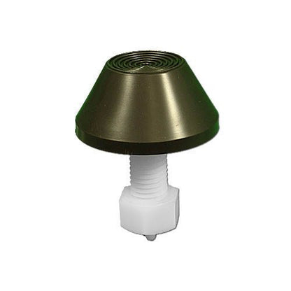 Tecmark Tridelta Spa Air Button, Raised Cone, 2-1/2", Brown (MPT-3190)