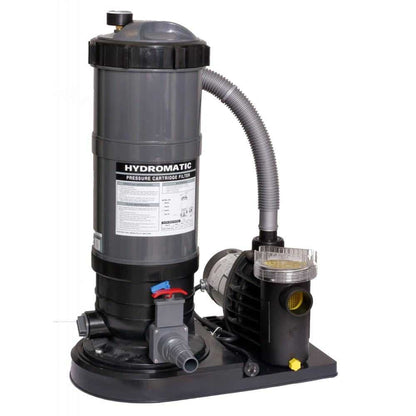 Hydro Above Ground 120 Sq. Ft. Cartridge Filter/1.5 HP Pump (115V) System (NE636)