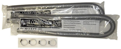 Above-Ground Equipment Connector Kit (2 hoses, 4 clamps) Required to connect to filter system (NS815)