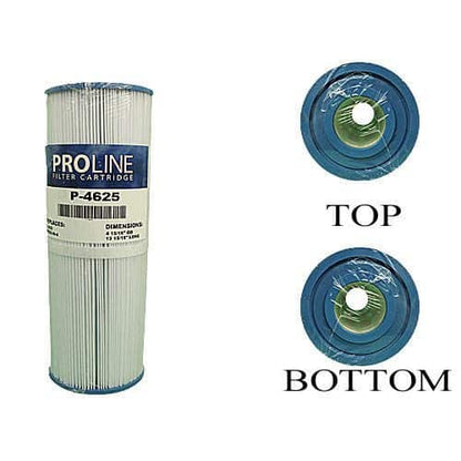 Proline Filter Cartridge, 25 sq.ft., 13-5/16" High x 4-15/16" Dia. , Top/Bottom Hole 2-1/8" (P-4625)