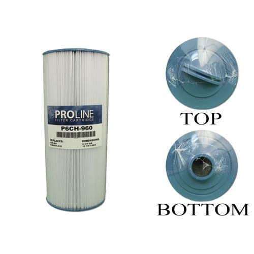 Proline Filter Cartridge, 52 sq.ft., 15-1/2" High x 6-3/4" Dia. , TopSemi Circ Handle (P6CH-960)