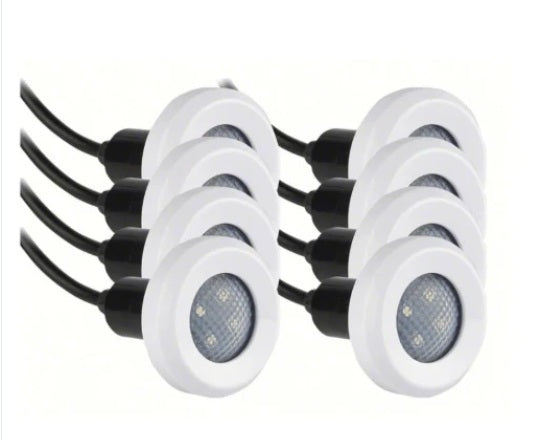 S.R. Smith TREO LED RGB LIGHT, 8 PACK PLS (.145) FLED-C-TR-PK8 80' Cord