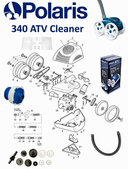 Polaris® 340 Parts