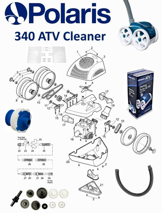 Polaris® 340 Parts