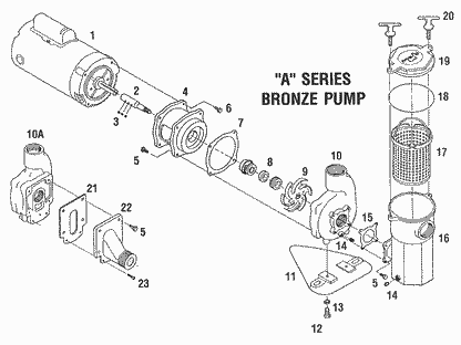 Aqua-flo-A Pump Parts