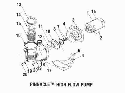 Pentair Pinnacle Pump Parts