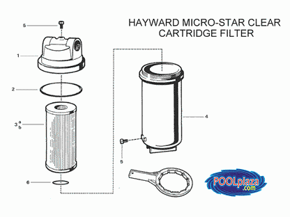 Hayward Micro Star Clear Filter Parts