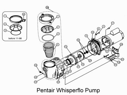 Pentair WhisperFlo Pump Parts