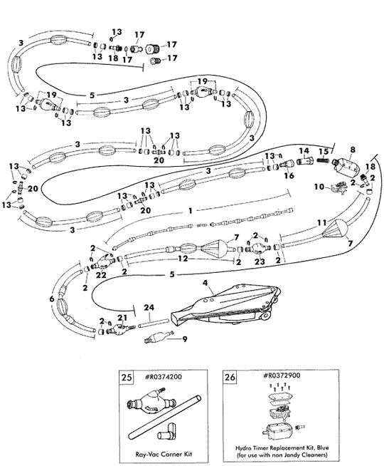 Ray-vac™ Cleaner Hose Assembly