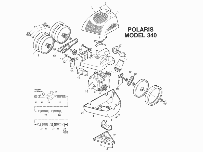 Polaris® 340 Parts