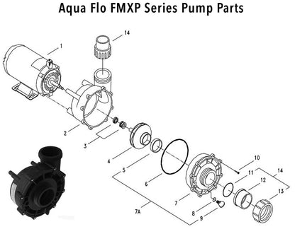 Aqua Flo FMXP Series Pump Parts