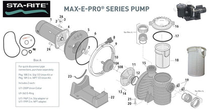 Sta-Rite Max-E-Pro Pump Parts