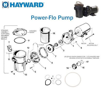 Hayward Power-Flo Pump Parts