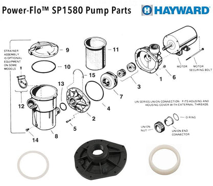 Power-Flo SP1580 Pump Parts