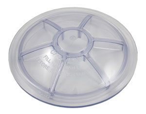 Pentair SuperFlo Pump Strainer Pot Lid, Clear (350091)