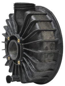 Pentair Challenger Front Housing, Black, Suction Not Threaded (355468)