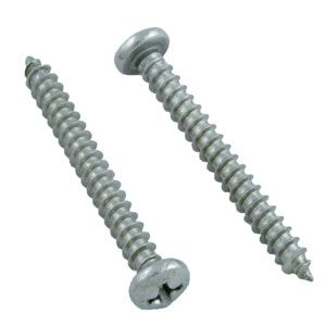 Pentair Jet Vac Pool Cleaner, Screw for Back Tires, 2 Pack (JV48)