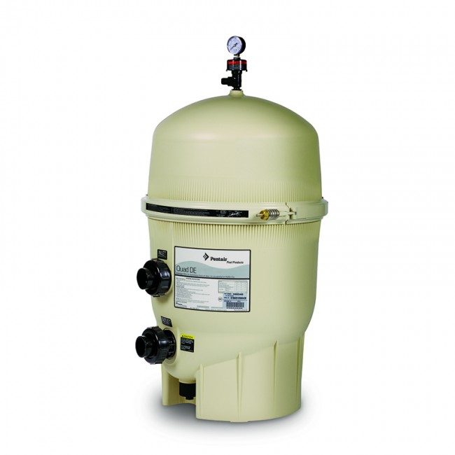 Pentair Quad 100 D.E. / Cartridge Filter (EC-188594)