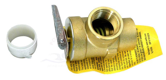 22 - Pentair MasterTemp Brass Pressure Relief Valve Kit (473715Z)