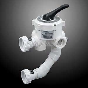 American Multiport Side Mount Valve for Titan DE Filters Only. 1-1/2 in. w/Union Nuts (50181212) - Obsolete